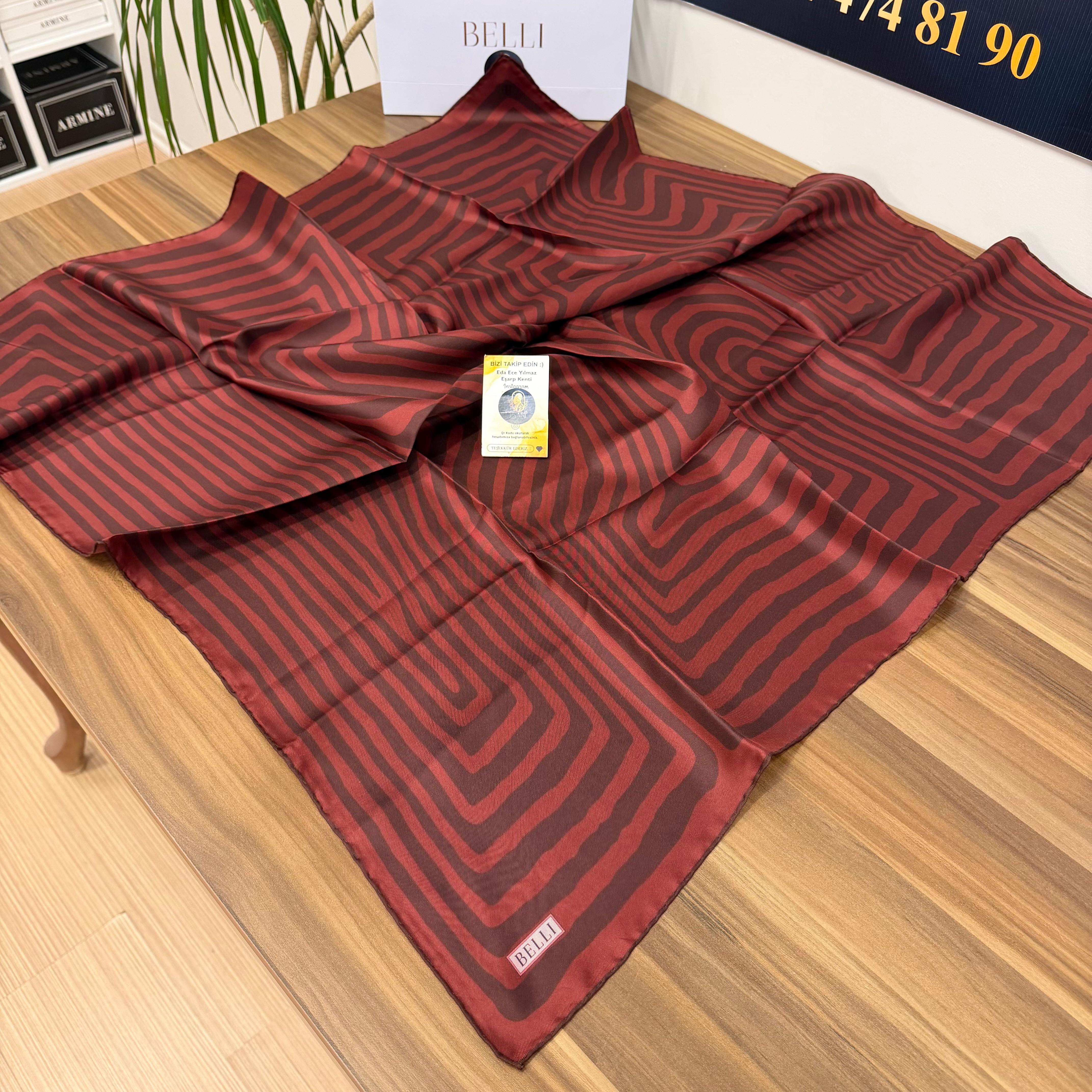 BELLİ TWİL İPEK (Bordo)26' İLKBAHAR&YAZ 4325 51