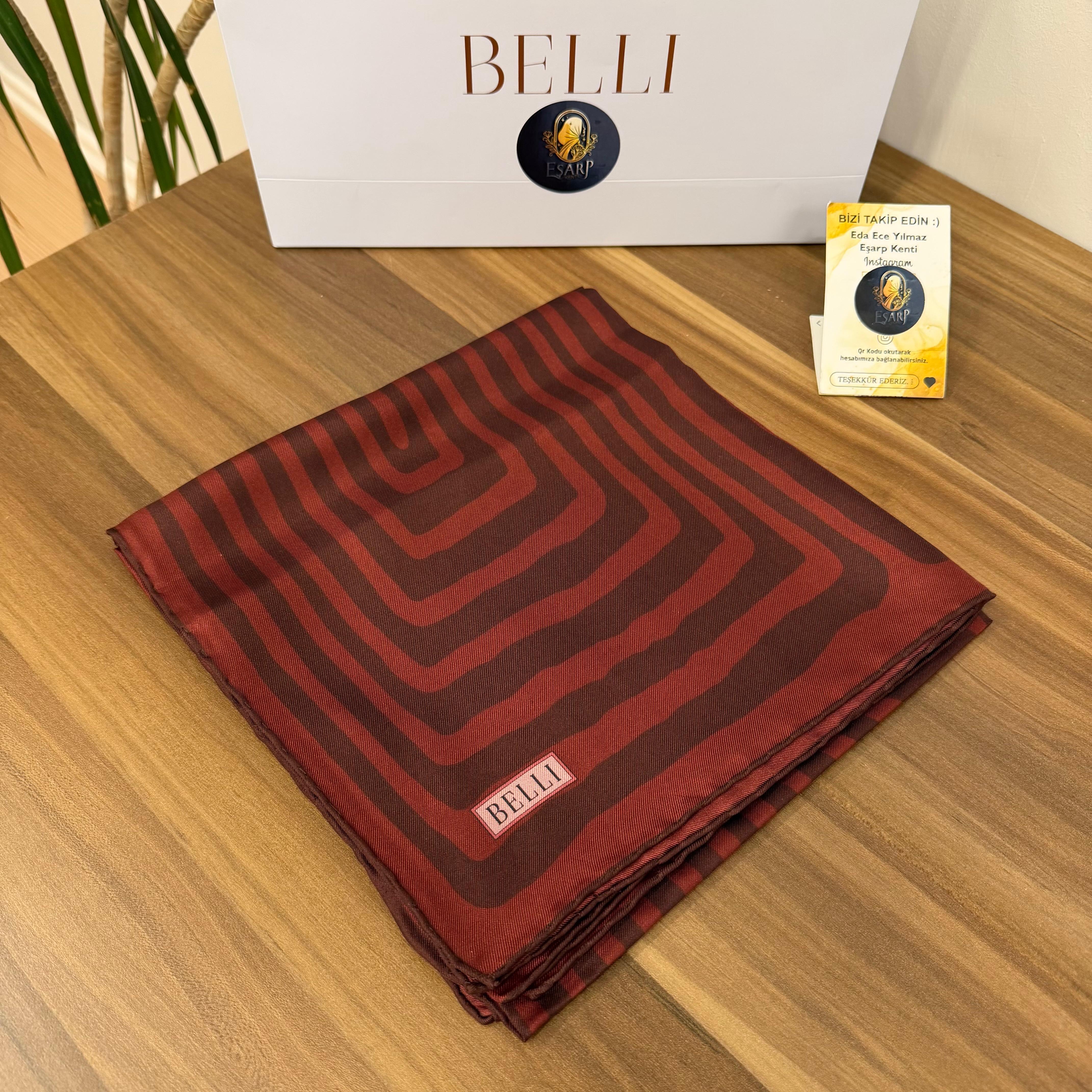 BELLİ TWİL İPEK (Bordo)26' İLKBAHAR&YAZ 4325 51