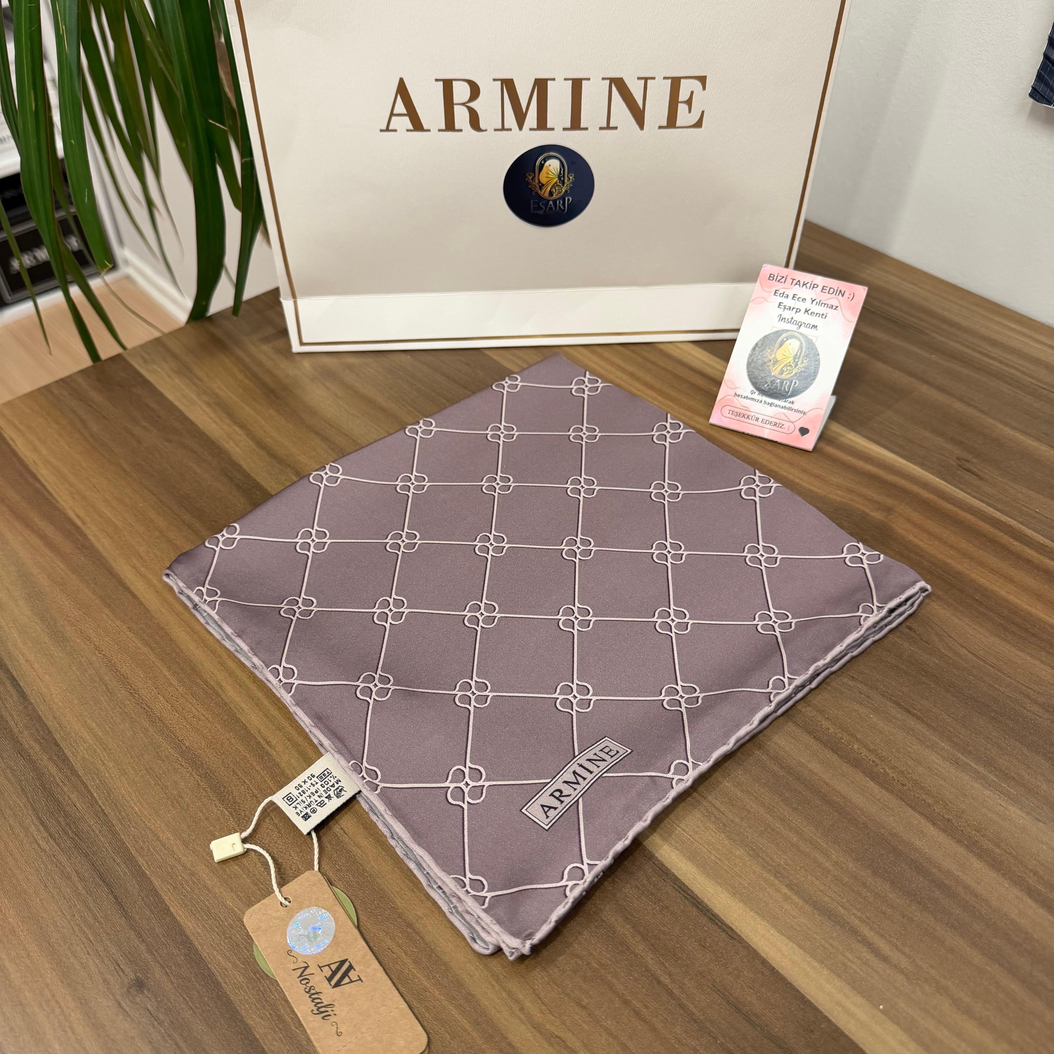 ARMİNE SURA İPEK ÖZEL ÜRETİM NOSTALJİ SERİSİ 8555 06