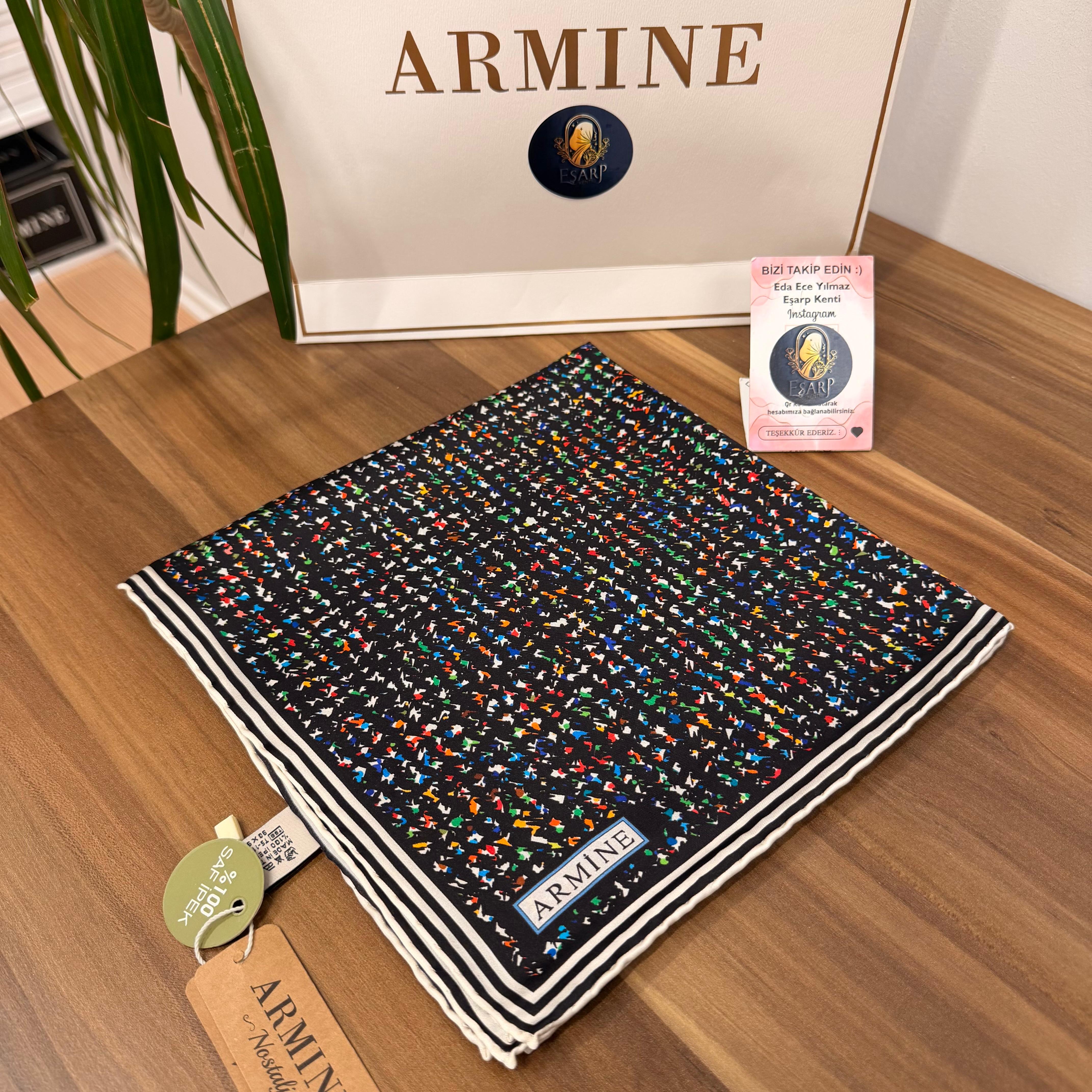 ARMİNE SURA İPEK ÖZEL ÜRETİM NOSTALJİ SERİSİ 9013 09
