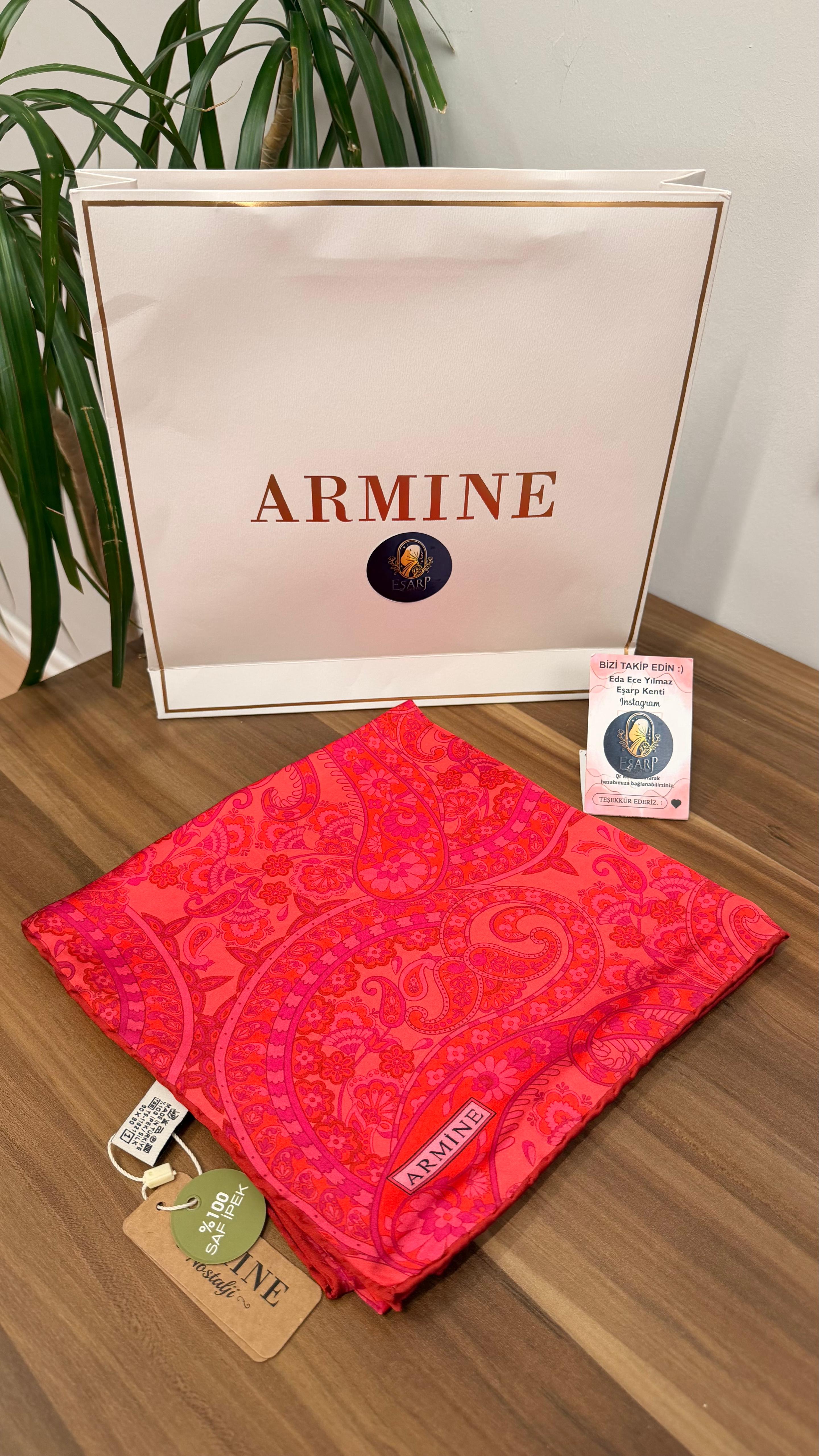 ARMİNE SURA İPEK ÖZEL ÜRETİM NOSTALJİ SERİSİ 9304 55