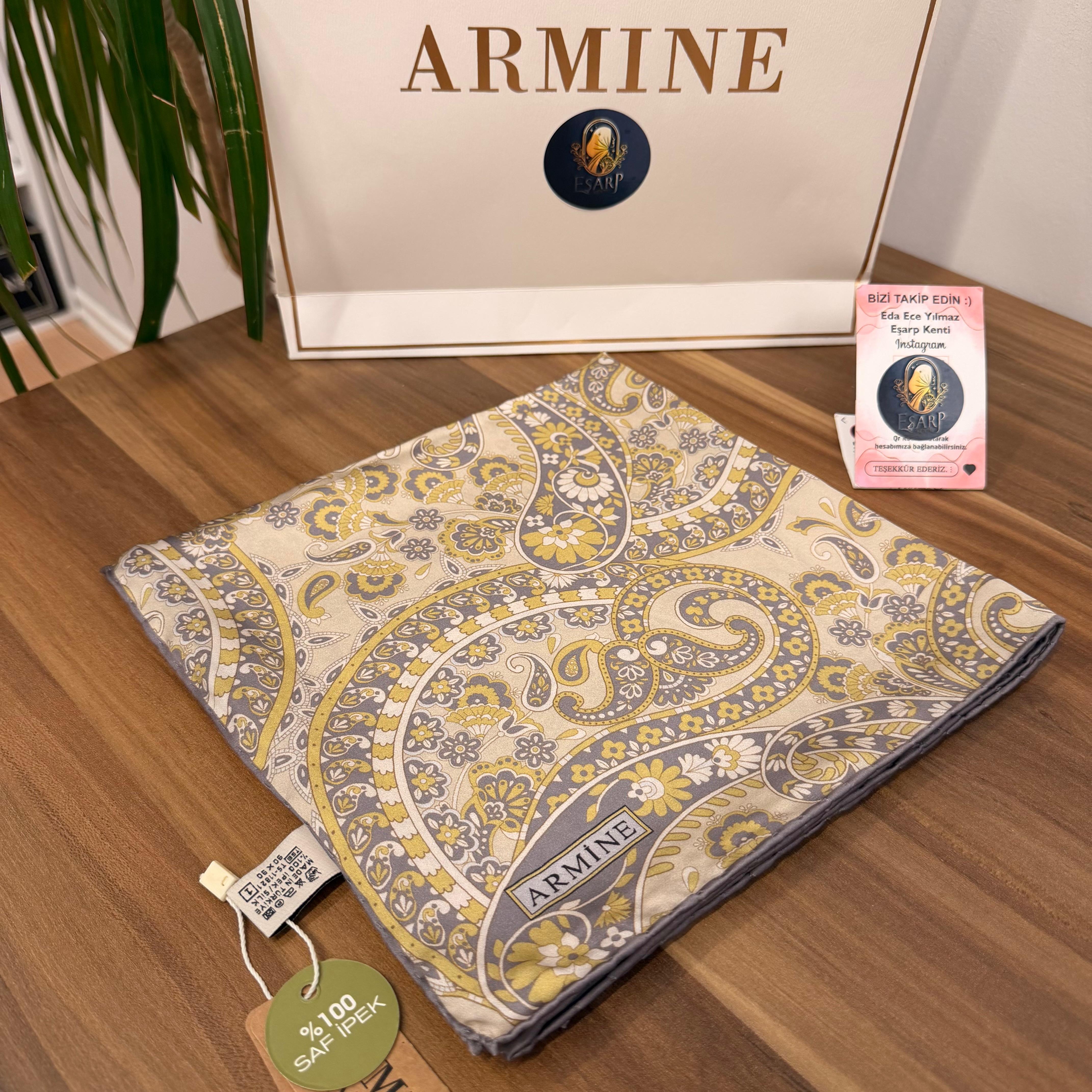 ARMİNE SURA İPEK ÖZEL ÜRETİM NOSTALJİ SERİSİ 9304 07