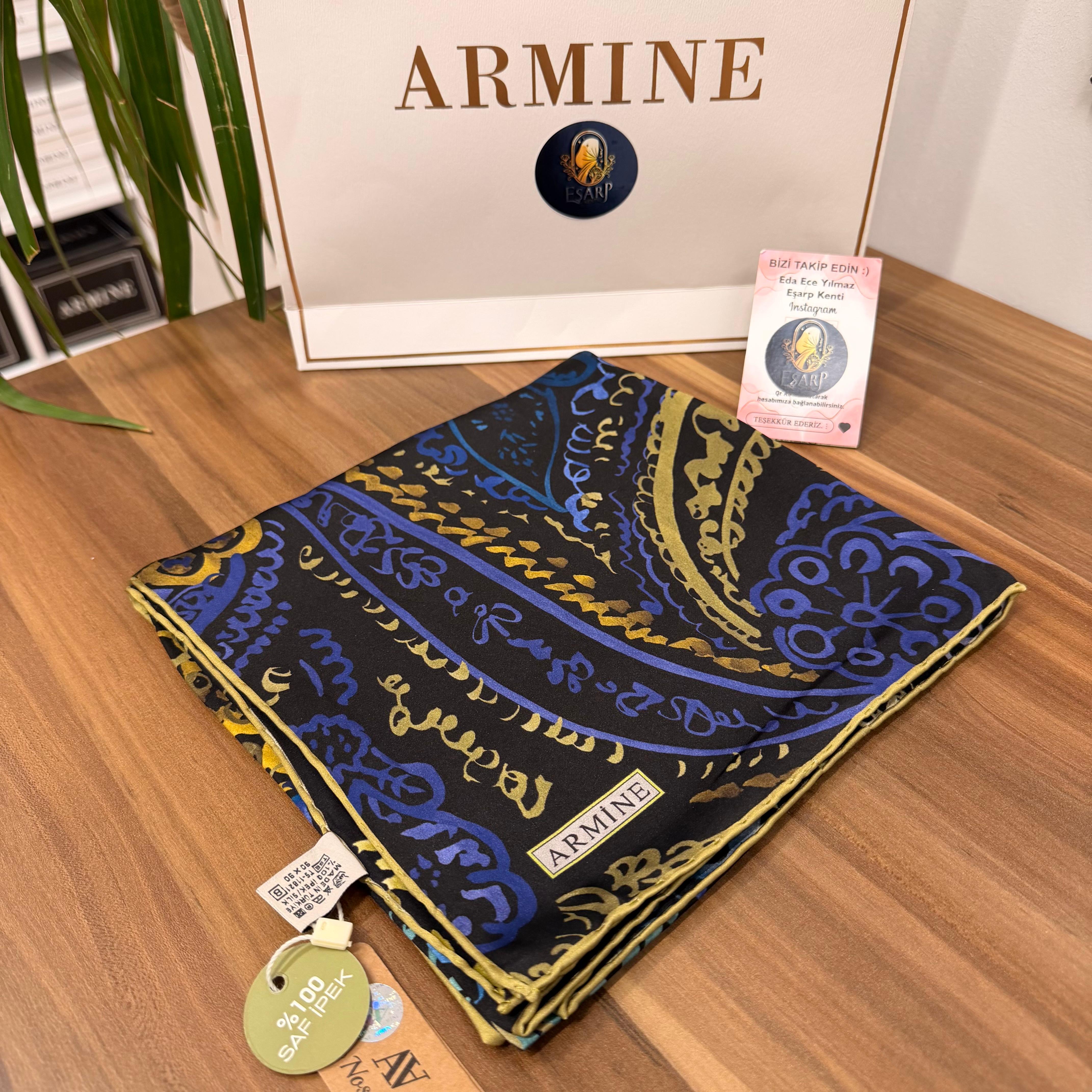 ARMİNE SURA İPEK ÖZEL ÜRETİM NOSTALJİ SERİSİ 9037 52