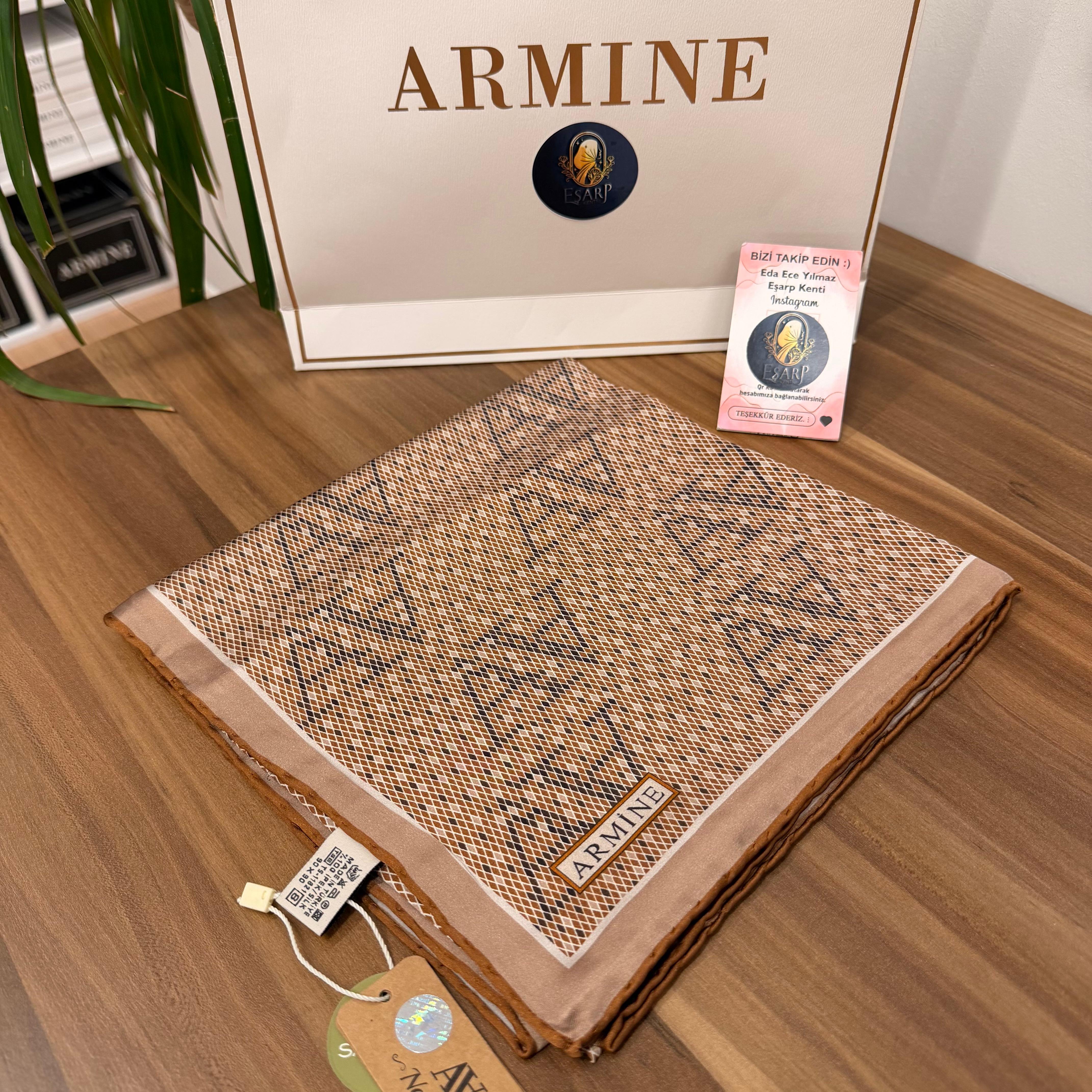 ARMİNE SURA İPEK ÖZEL ÜRETİM NOSTALJİ SERİSİ 9228 50