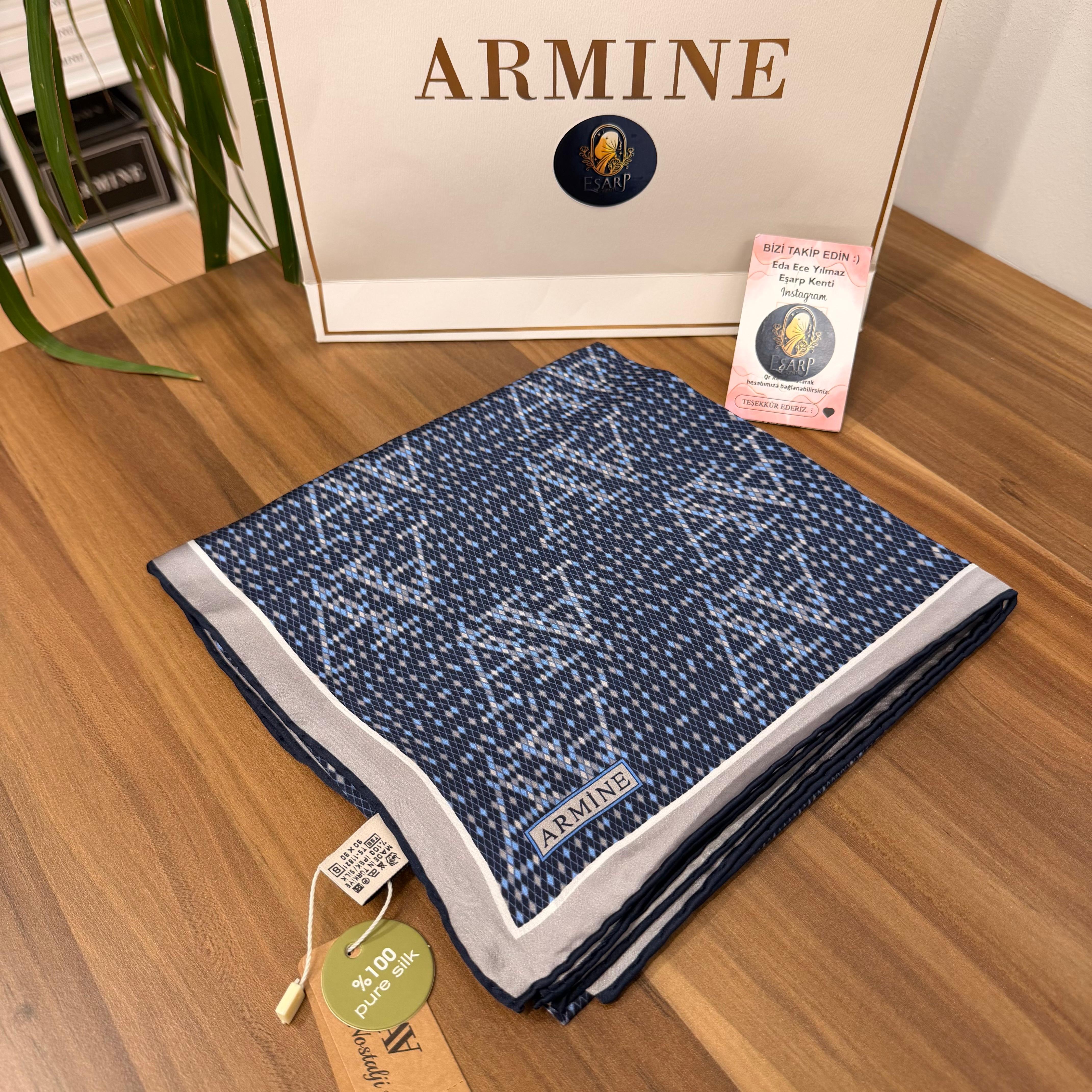 ARMİNE SURA İPEK ÖZEL ÜRETİM NOSTALJİ SERİSİ 9228 82