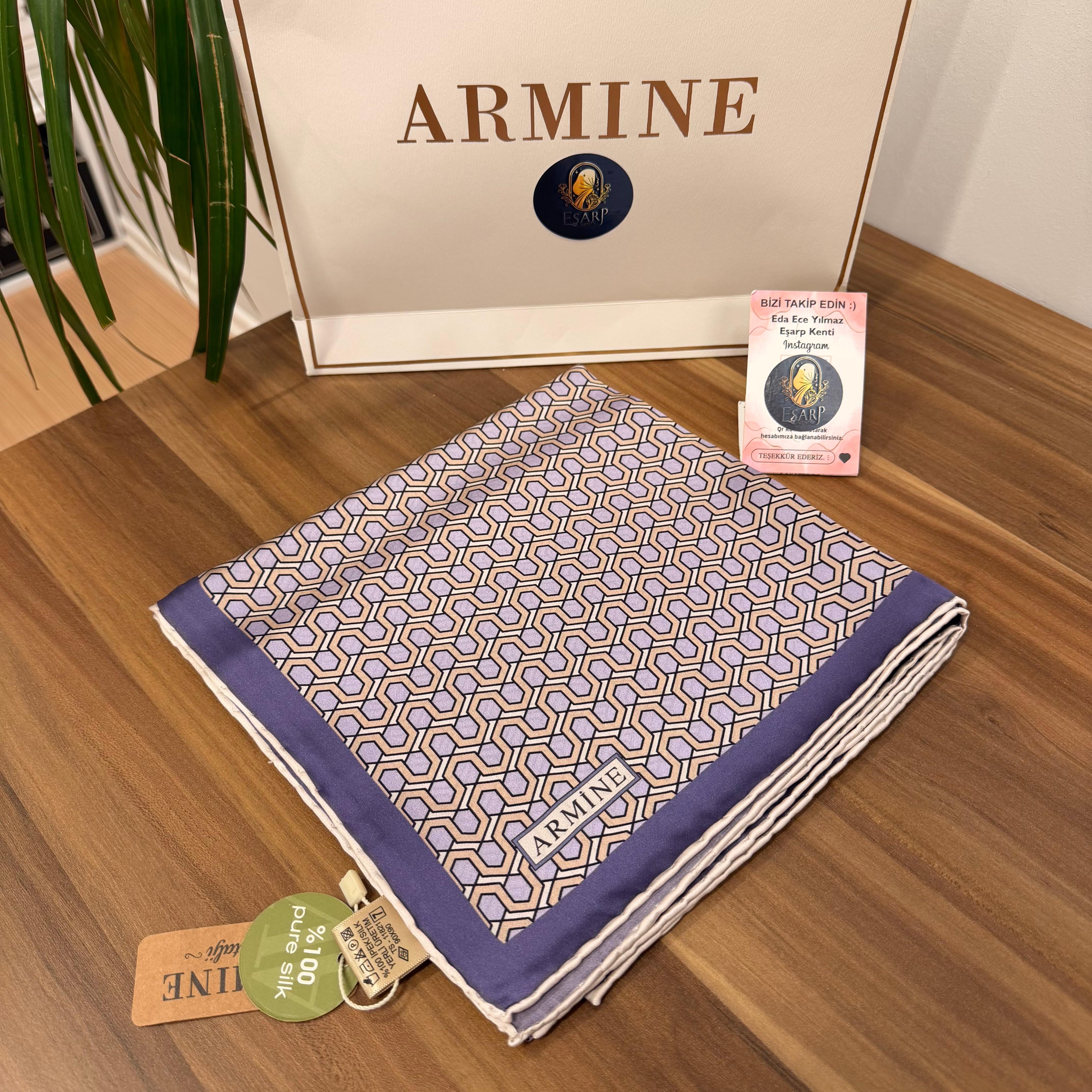 ARMİNE SURA İPEK ÖZEL ÜRETİM NOSTALJİ SERİSİ 8401 90