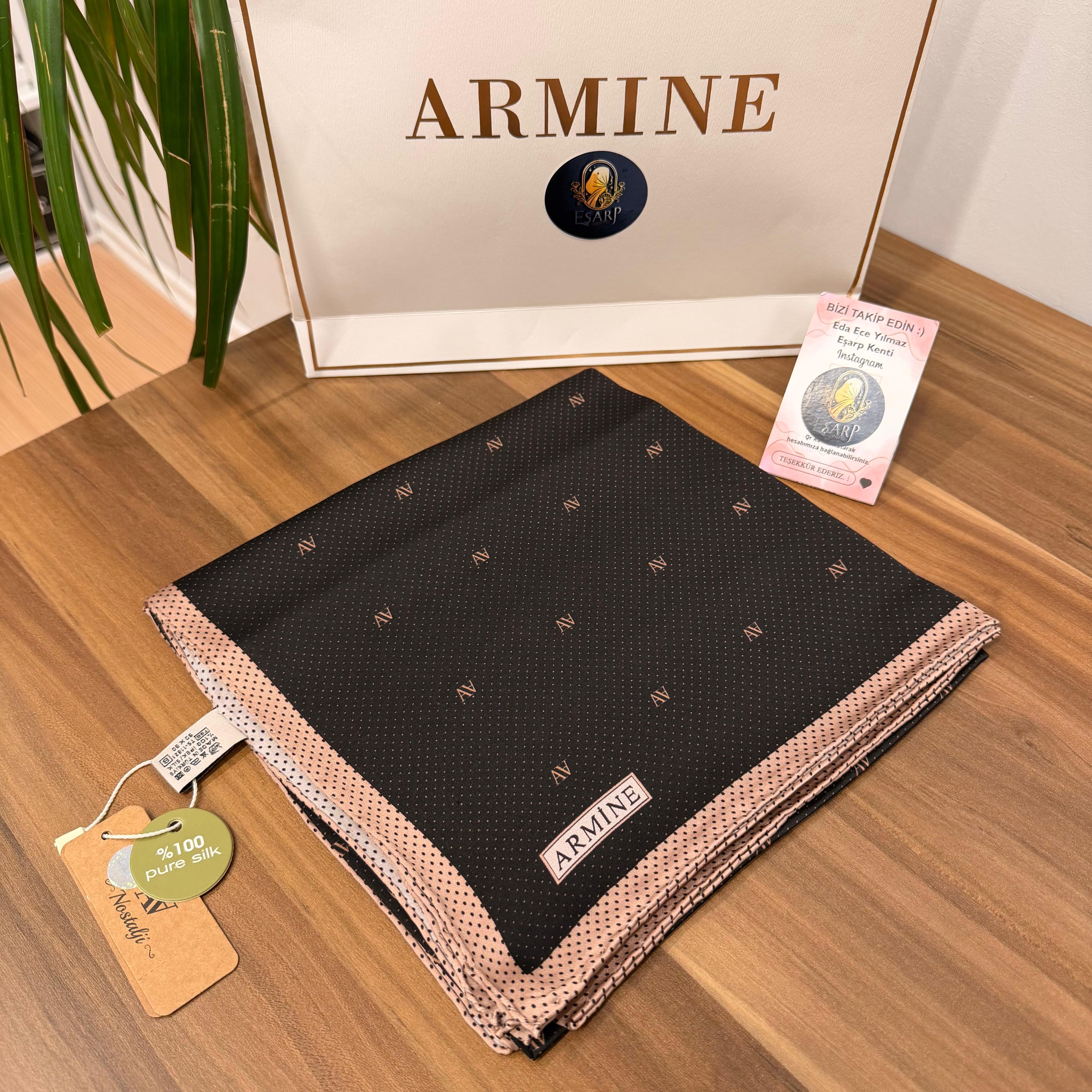 ARMİNE SURA İPEK ÖZEL ÜRETİM NOSTALJİ SERİSİ 8259 01