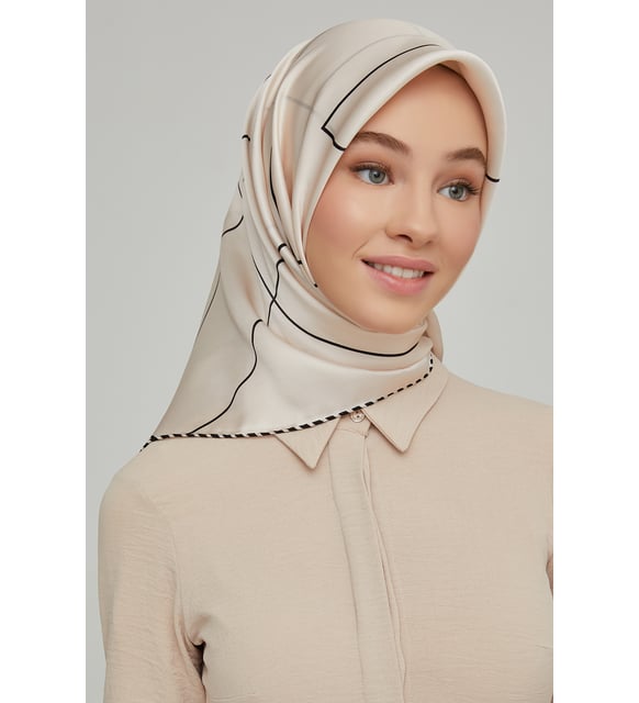 ARMİNE TWİL İPEK ÖZEL ÜRETİM NOSTALJİ SERİSİ 8655 06