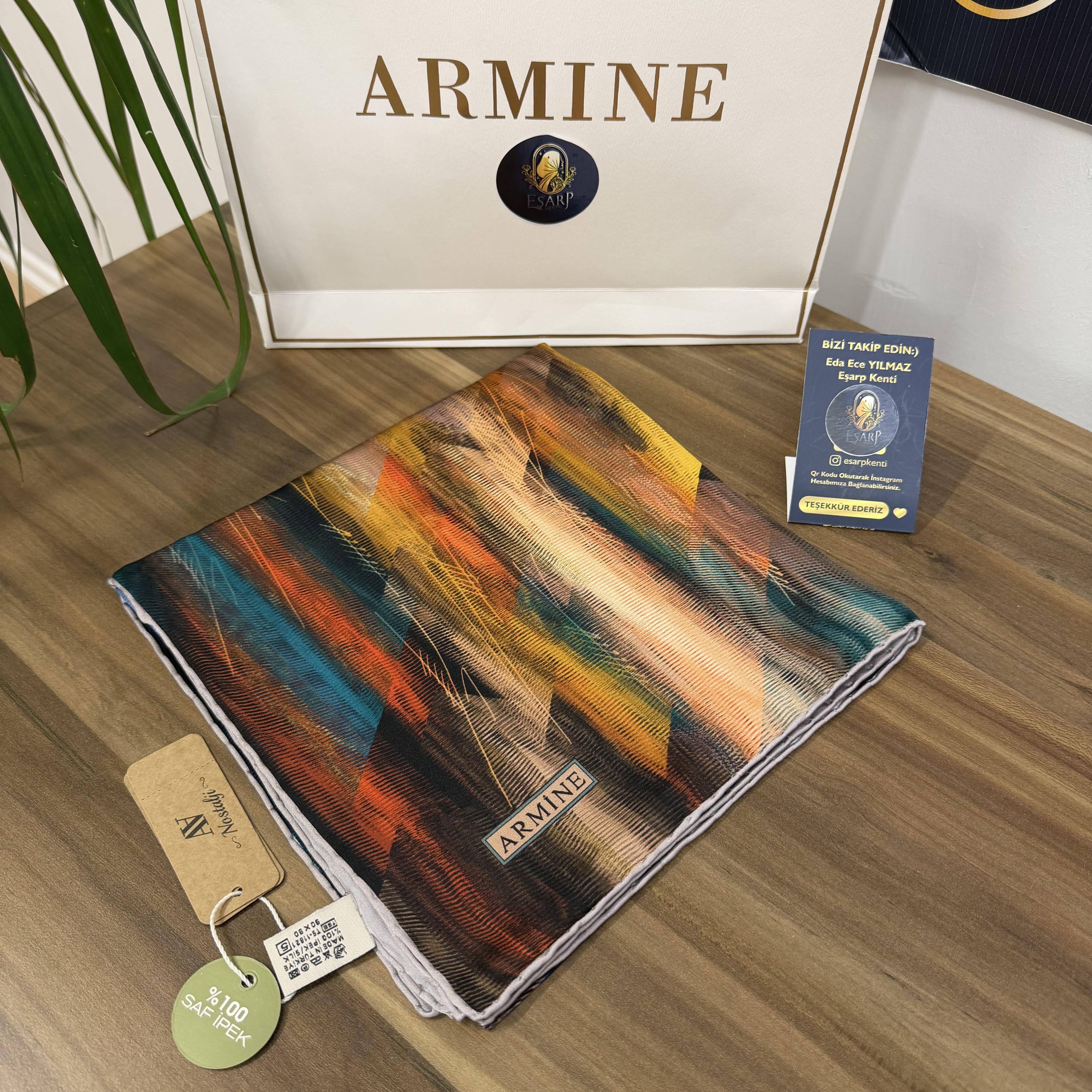 ARMİNE SURA İPEK ÖZEL ÜRETİM NOSTALJİ SERİSİ 8339-32