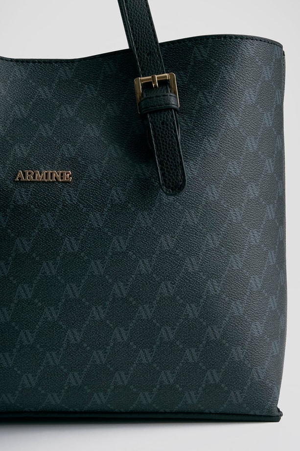 Armine Çanta Noktalı Siyah Kod: 421