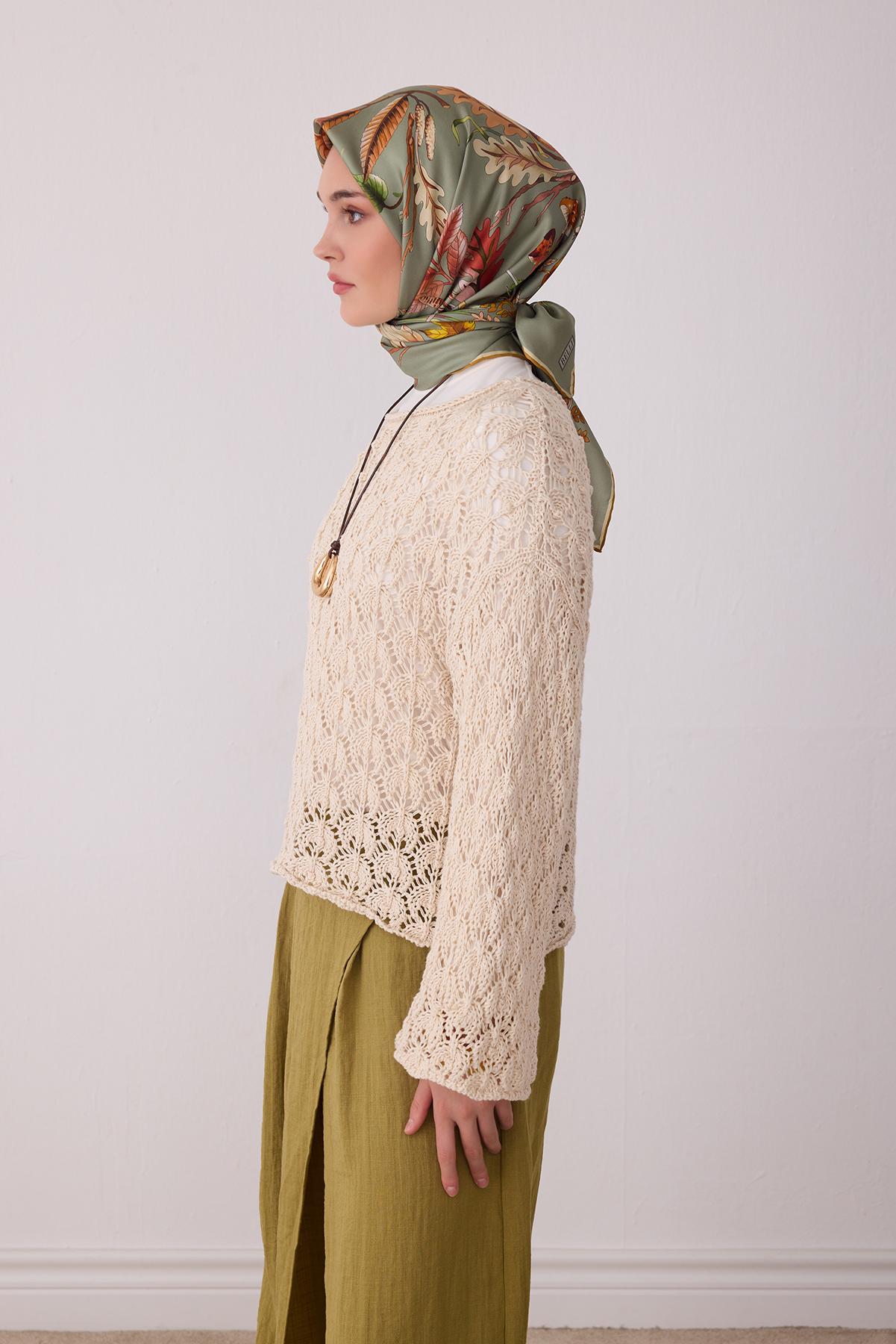 BELLİ TWİL İPEK EŞARP 2026/'27 SONBAHAR&KIŞ 4412 02