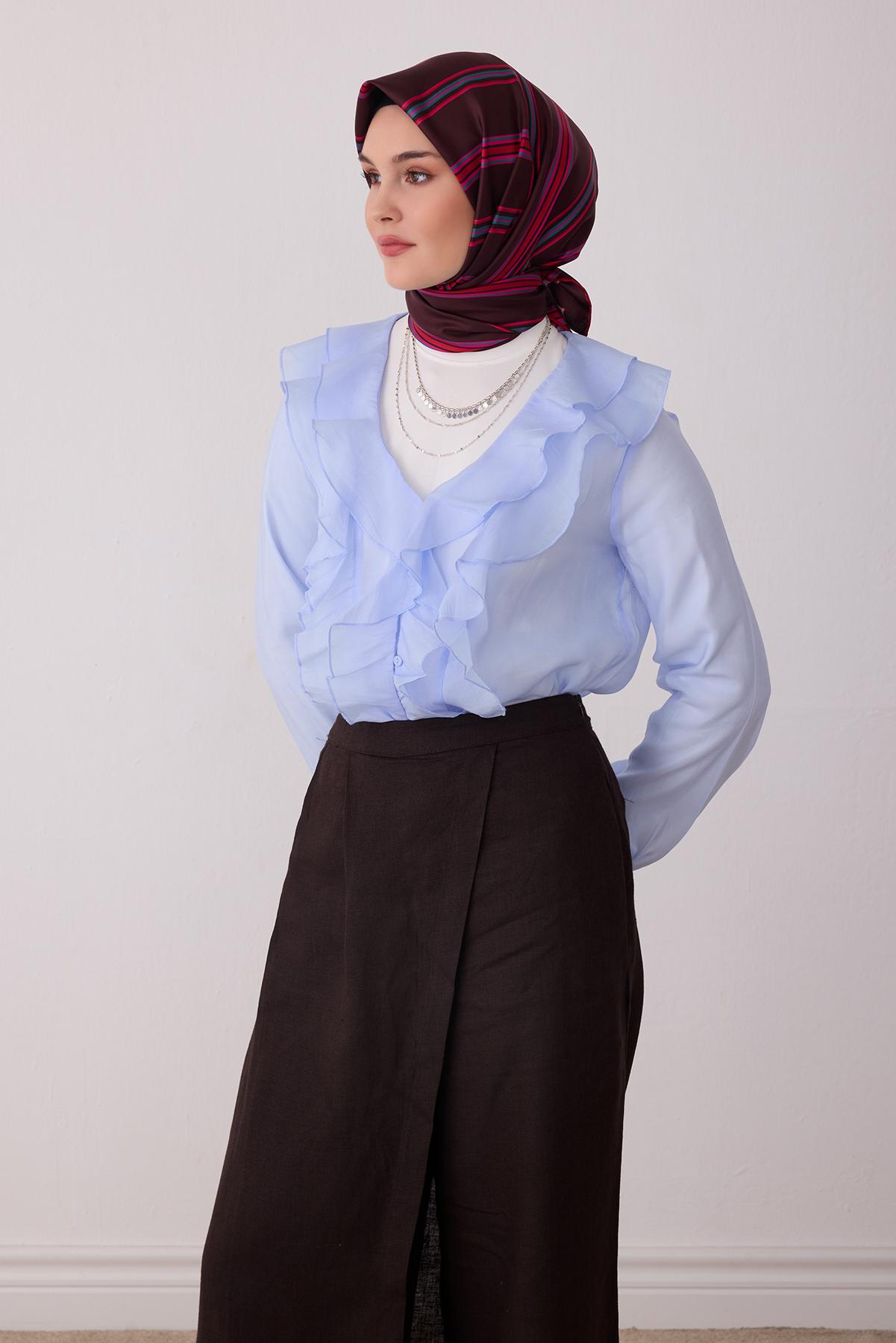 BELLİ TWİL İPEK EŞARP 2026/'27 SONBAHAR&KIŞ 4405 80