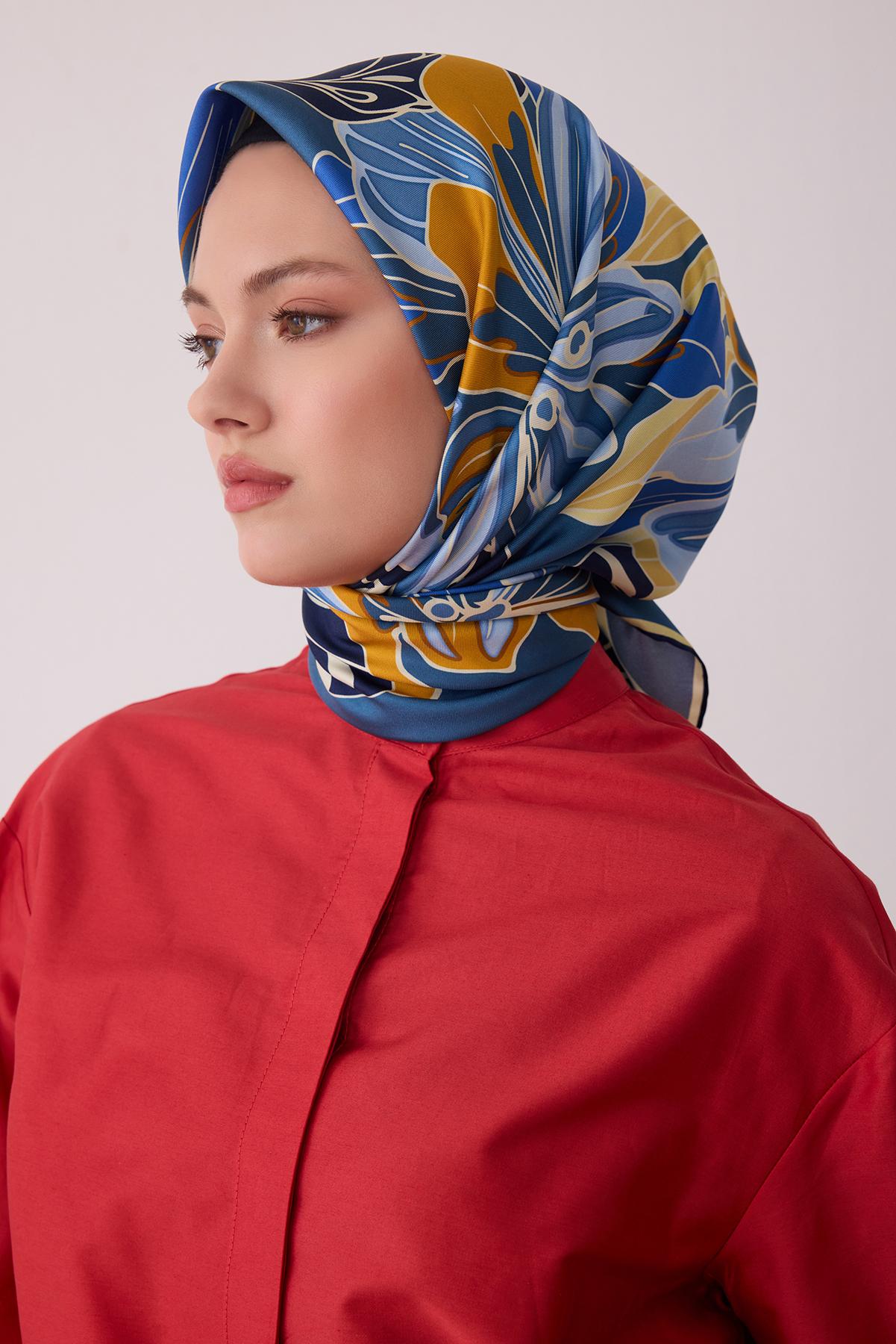 BELLİ TWİL İPEK EŞARP 2026/'27 SONBAHAR&KIŞ 4413 80