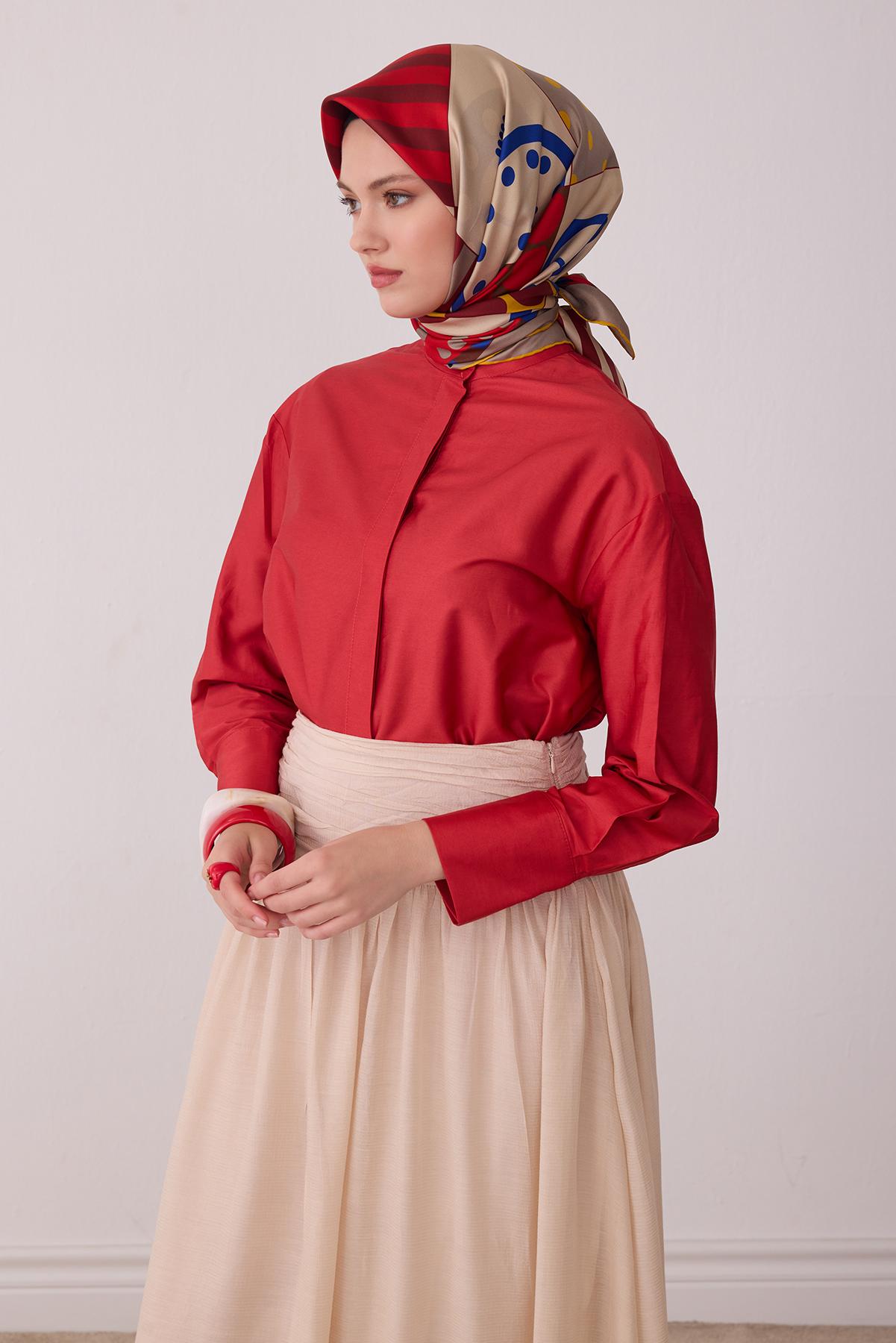 BELLİ TWİL İPEK EŞARP 2026/'27 SONBAHAR&KIŞ 4409 81