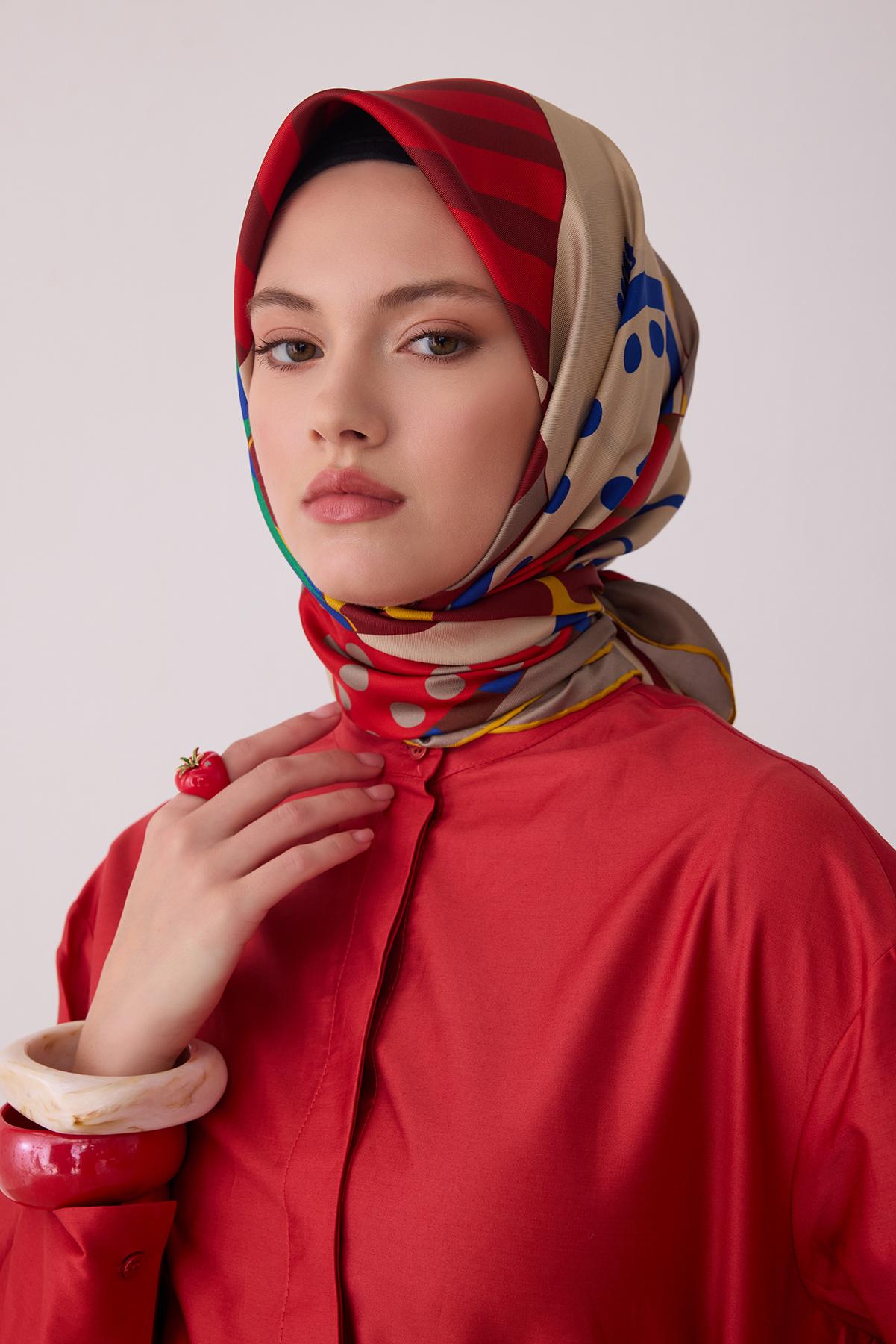 BELLİ TWİL İPEK EŞARP 2026/'27 SONBAHAR&KIŞ 4409 81