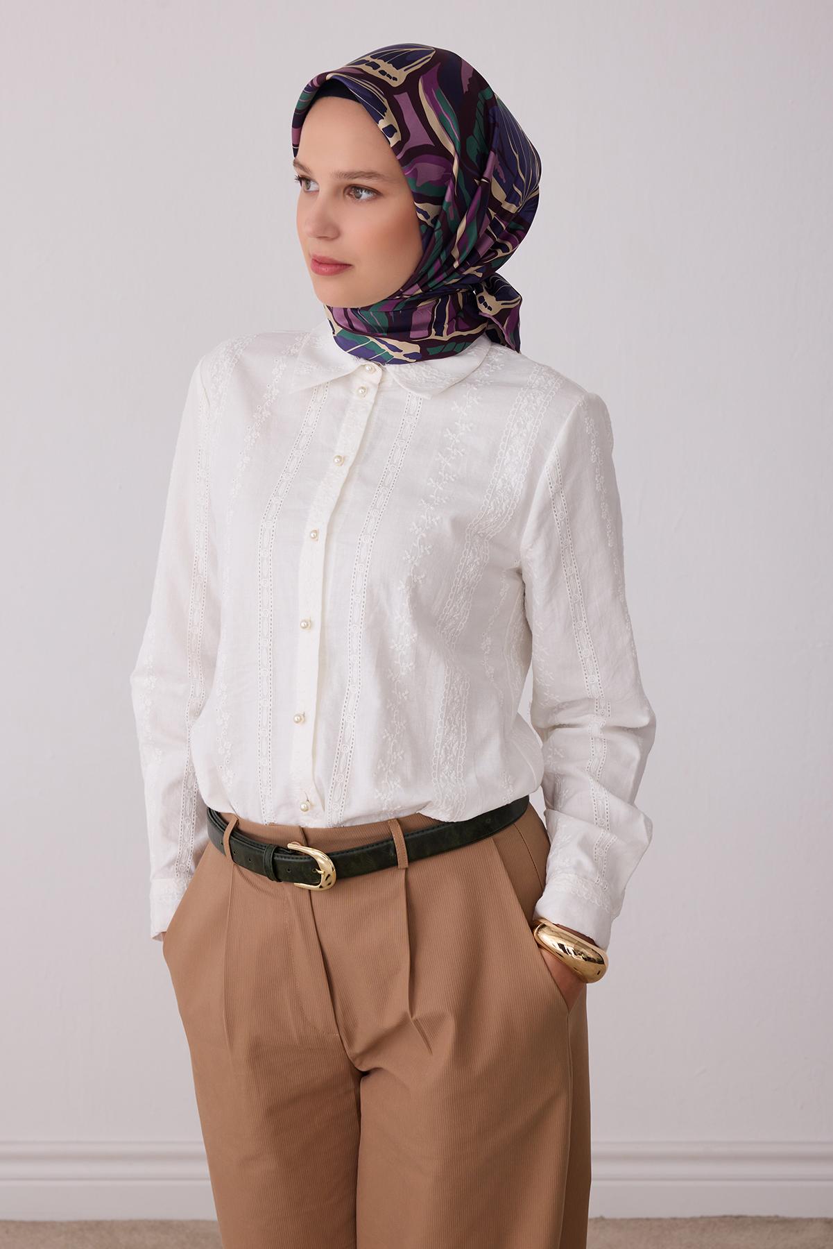 BELLİ TWİL İPEK EŞARP 2026/'27 SONBAHAR&KIŞ 4417 84