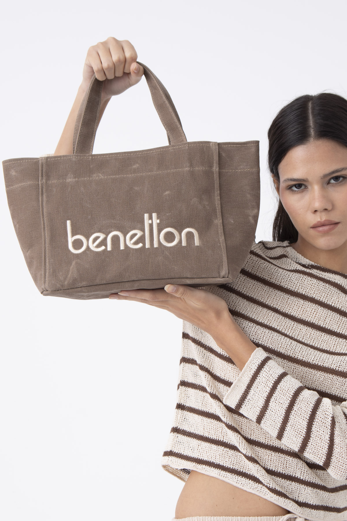 BENETTON ÇANTA AÇIK KAHVE TAŞ KOD: BNT 1102